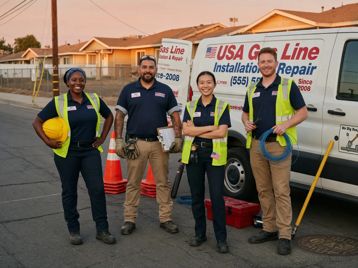 Gas Line Installation company in Pewamo, MI